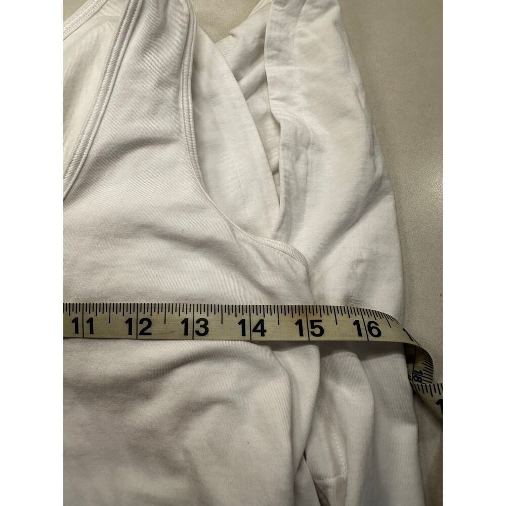 Lululemon prima cotton midi white dress sz 8 - Picture 5 of 5